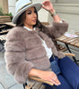 Manteau en Fausse Fourrure pour Femme - Emilia Lane