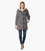 Manteau Grande Taille pour Femmes avec Poches et Fermeture Boucle - Emilia Lane