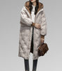 Manteau Long à Capuche en Duvet pour Femme - Emilia Lane