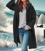 Manteau Long à Capuche en Tissu Effet Laine pour Femme - Emilia Lane