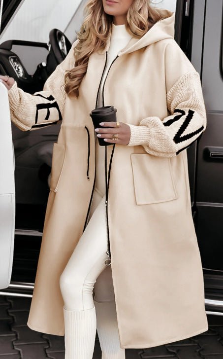 Manteau Long avec Capuche pour Femme - Emilia Lane