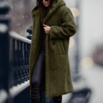 Manteau long en laine d'alpaga pour femmes - Emilia Lane