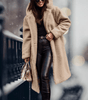 Manteau long en laine d'alpaga pour femmes - Emilia Lane