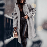 Manteau long en laine d'alpaga pour femmes - Emilia Lane