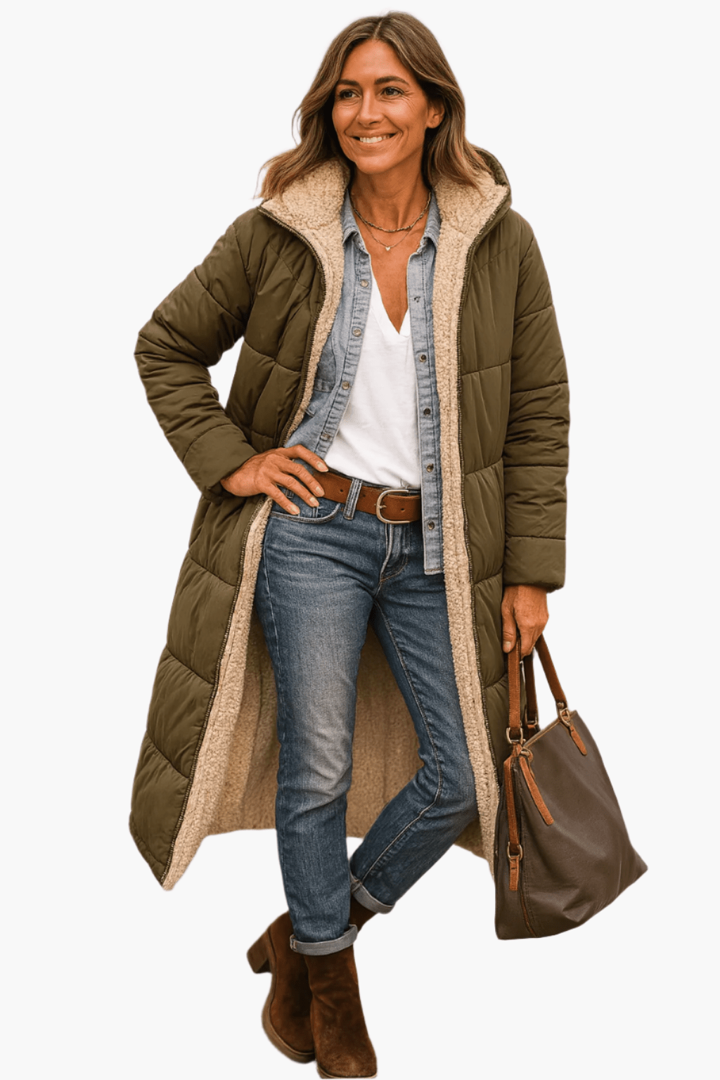 Manteau long pour femmes - Emilia Lane