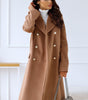 Manteau mi - long boutonné pour Femmes - Emilia Lane