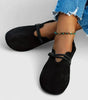 Mocassins en Suède à Tête Ronde pour Femmes - Emilia Lane