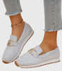 Mocassin Confort et Souple en Maille pour Femme