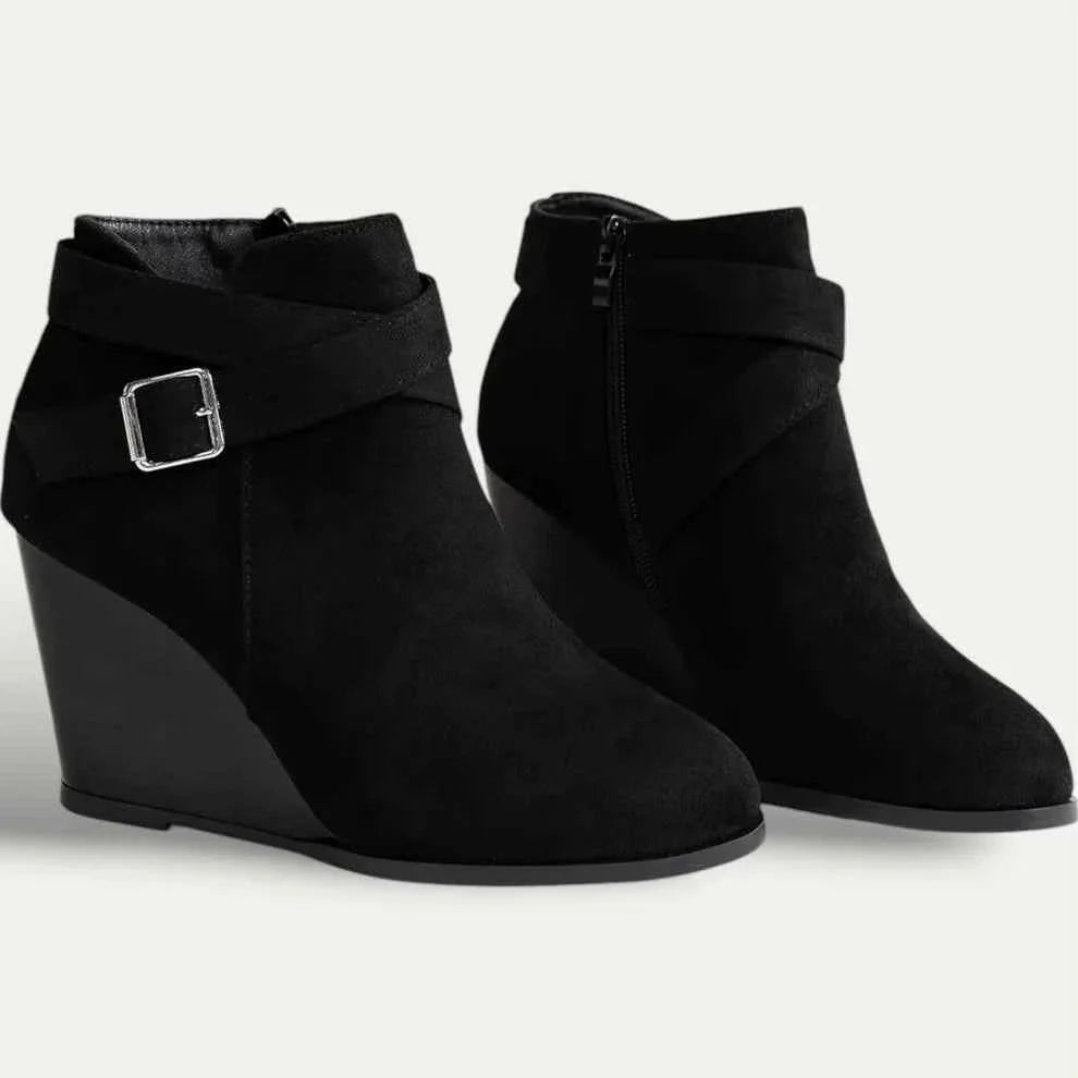 Bottines Martin À Talons Épais Pour Femme | Idéales Pour l'Automne