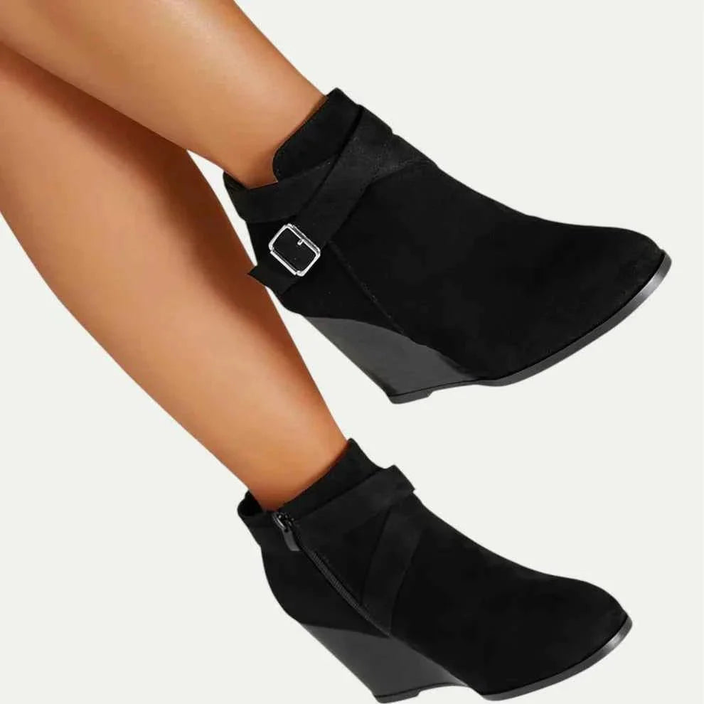 Bottines Martin À Talons Épais Pour Femme | Idéales Pour l'Automne