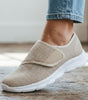 Basket Confort pour Pieds Larges en Maille Respirante pour Femme