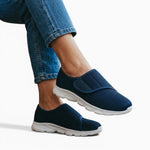 Basket Confort pour Pieds Larges en Maille Respirante pour Femme