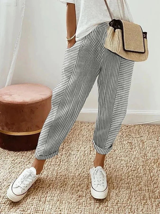 Pantalon Ample et Décontracté pour Femmes - Emilia Lane