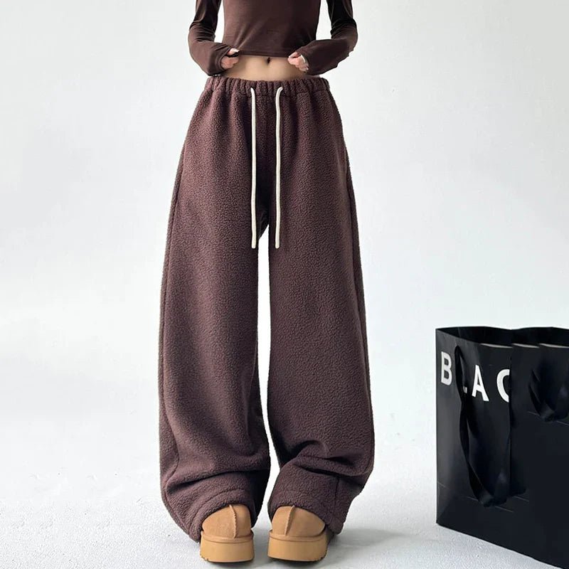 Pantalon détente à jambe large pour femme - Emilia Lane