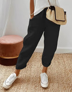 Pantalon Décontracté en Lin pour Femme | Idéal pour l'Été