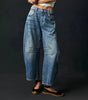 Pantalon Large en Denim pour Femme | Idéal pour le Printemps - Emilia Lane