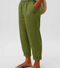 Pantalon Large Taille Haute en Coton et Lin pour Femmes - Emilia Lane