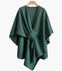 Poncho - Écharpe Style Décontracté en Coton pour Femmes - Emilia Lane