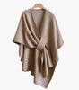 Poncho - Écharpe Style Décontracté en Coton pour Femmes - Emilia Lane