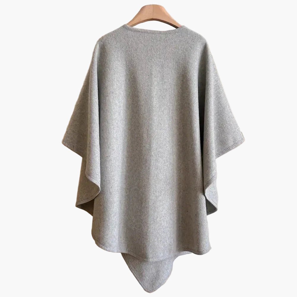 Poncho - Écharpe Style Décontracté en Coton pour Femmes - Emilia Lane