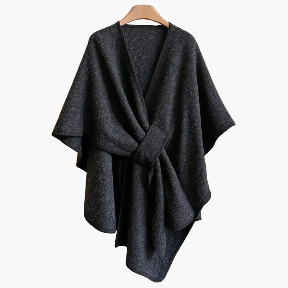Poncho - Écharpe Style Décontracté en Coton pour Femmes - Emilia Lane