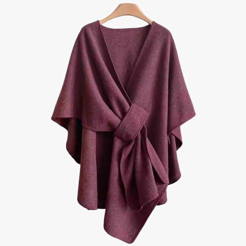 Poncho - Écharpe Style Décontracté en Coton pour Femmes - Emilia Lane