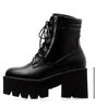 Bottes Courtes à Talons Bloc pour Femmes