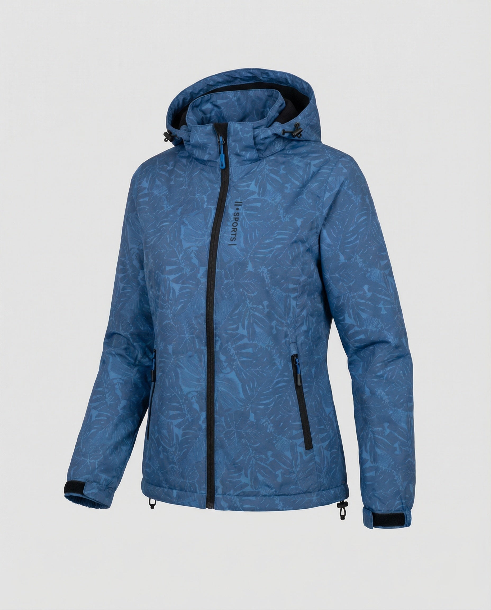 Veste Imperméable Coupe-Vent à Capuche pour Femme