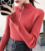 Pull à col montant ajusté pour femmes - Emilia Lane