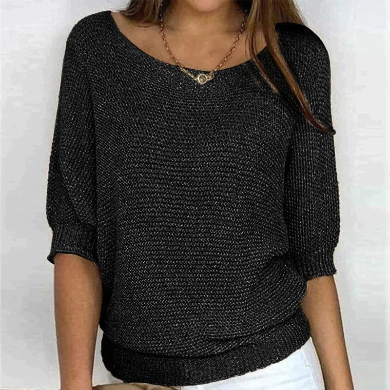 Pull à manches trois - quarts pour femmes - Emilia Lane