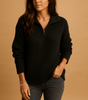 Pull demi - zip pour femme - Emilia Lane