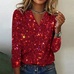 Pull Femme à Col V - Emilia Lane