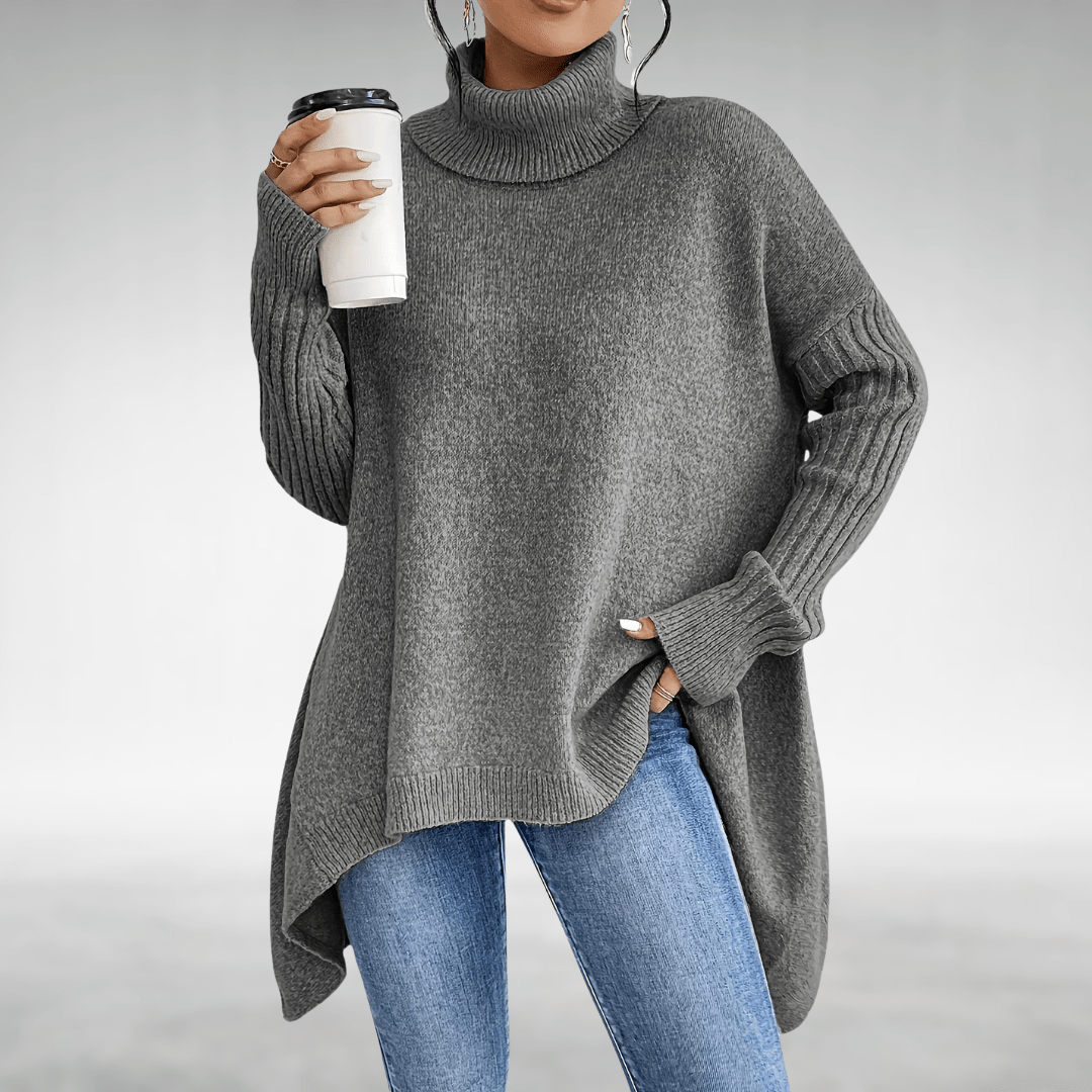 Pull fin col roulé pour Femmes - Emilia Lane
