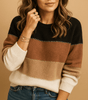 Pull - over à rayures pour Femme - Emilia Lane