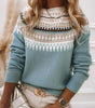 Pull - over d'hiver avec motifs pour Femmes - Emilia Lane