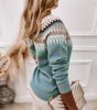 Pull - over d'hiver avec motifs pour Femmes - Emilia Lane