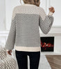 Pull tricot à blocs de couleur pour femmes - Emilia Lane