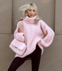 Pull Tricoté à Manches Longues pour Femmes - Emilia Lane