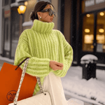 Pull Tricoté à Manches Longues pour Femmes - Emilia Lane