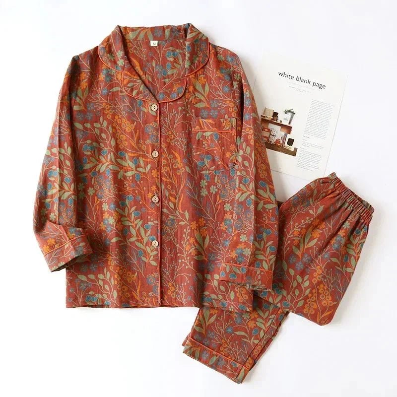 Pyjama Fleuri Relaxant pour Femmes - Emilia Lane