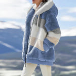 Veste Polaire Oversize à Capuche pour Femme