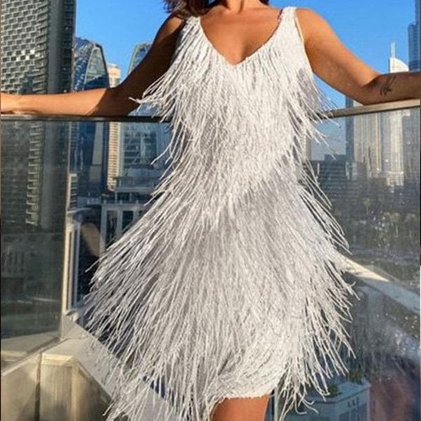 Robe à franges pour femmes - Emilia Lane