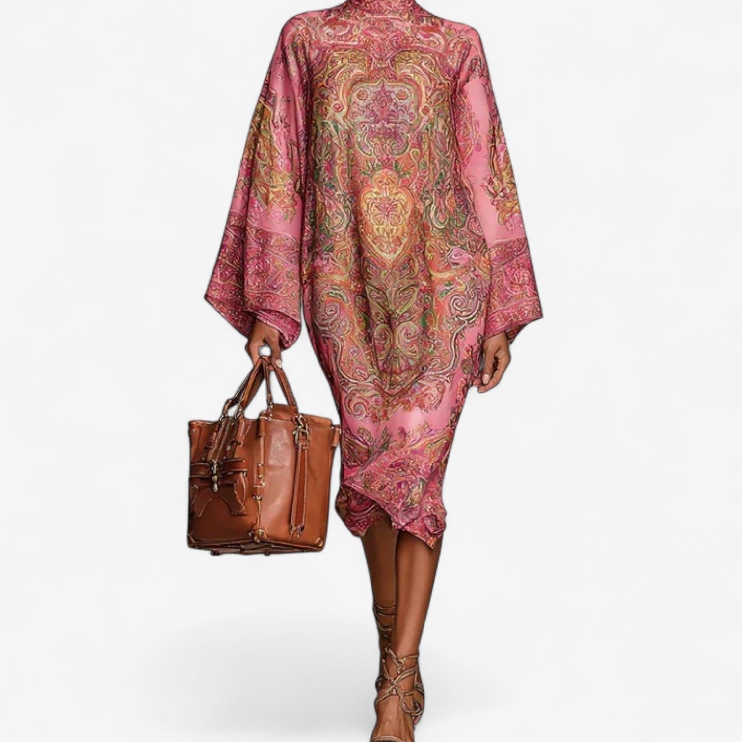 Robe Caftan Imprimée pour Femmes - Emilia Lane