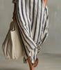 Robe Chemise Longue en Lin Mélangé pour Femme | Idéale pour le Quotidien - Emilia Lane