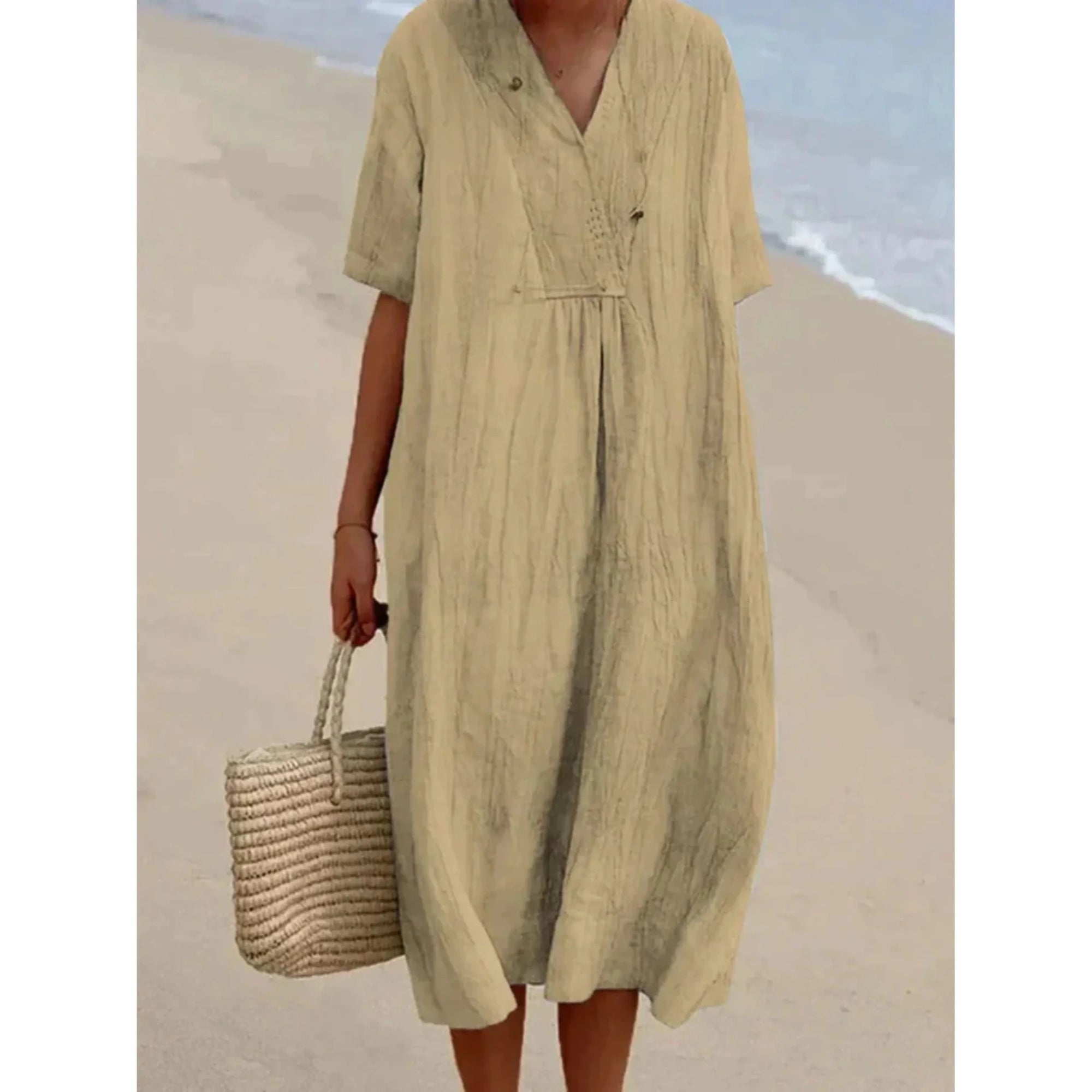 Robe Détente en Coton pour Femme - Emilia Lane