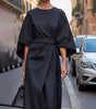Robe Élégante à Manches Lanterne pour Femmes - Emilia Lane