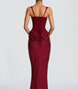Robe Longue à Bretelles Larges et Détail Corset pour Femme | Idéale pour les Sorties - Emilia Lane