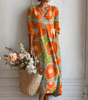 Robe longue à imprimé floral pour femmes - Emilia Lane