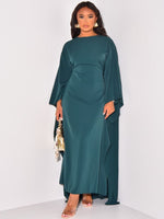 Robe Longue à Manches Évasées pour Femmes - Emilia Lane