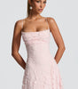 Robe Longue Drapée à Motif Floral avec Bretelles pour Femme | Idéale pour les Sorties - Emilia Lane